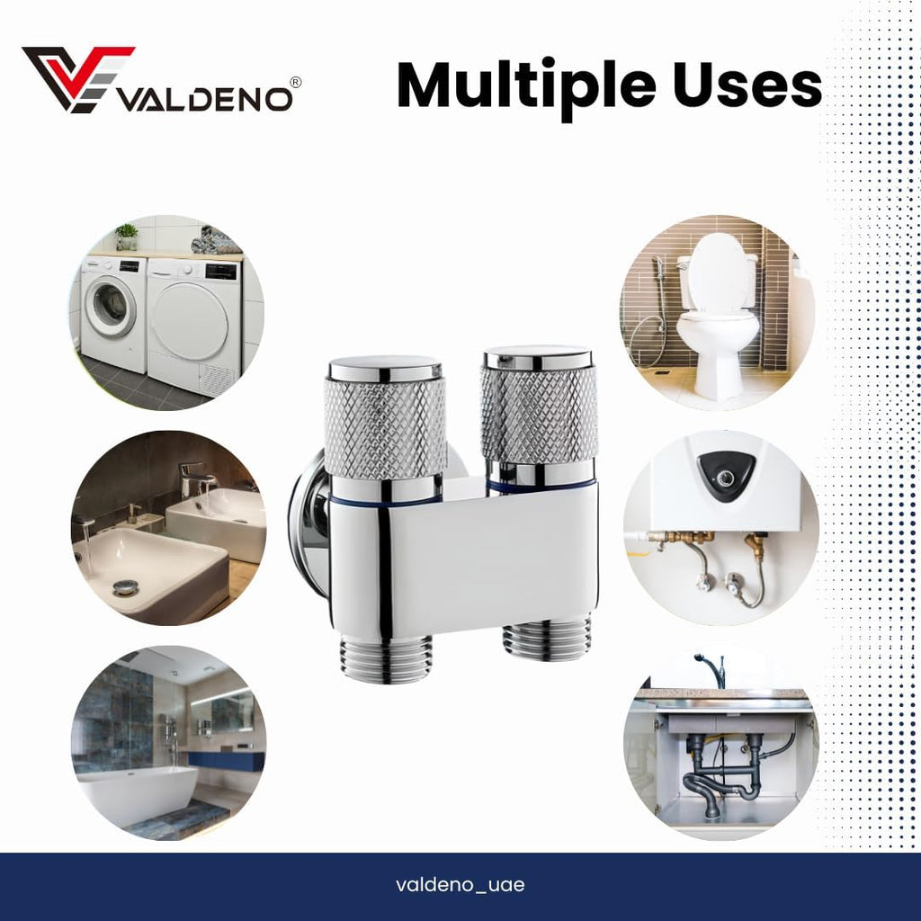 Double Control Angle Valve,