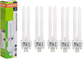 Osram Home Decorative and Durable 18 Watts 2Pin Day Light CFL Bulb (White) - Pack of 5