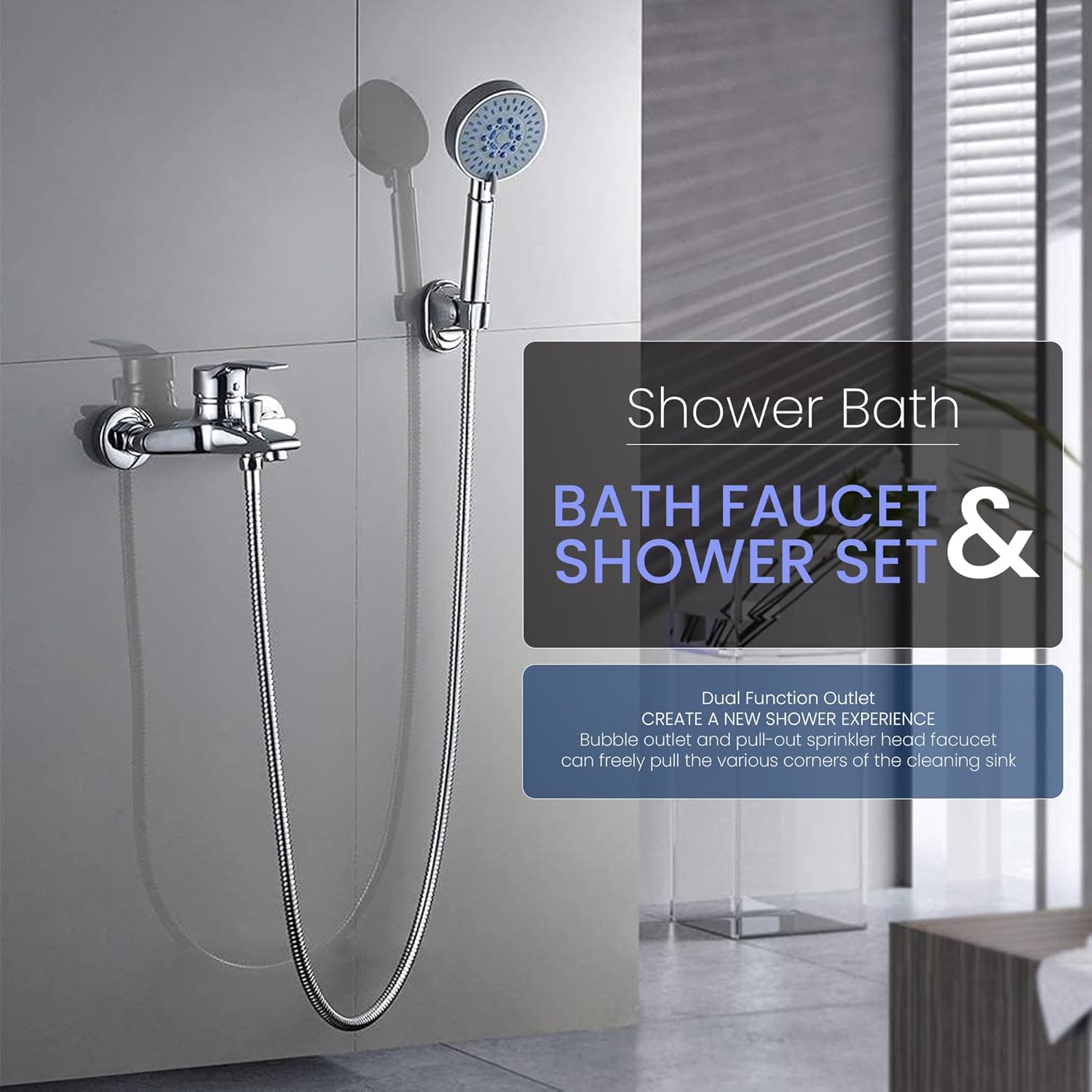 HAREEM Bathtub Shower Mixer Tap