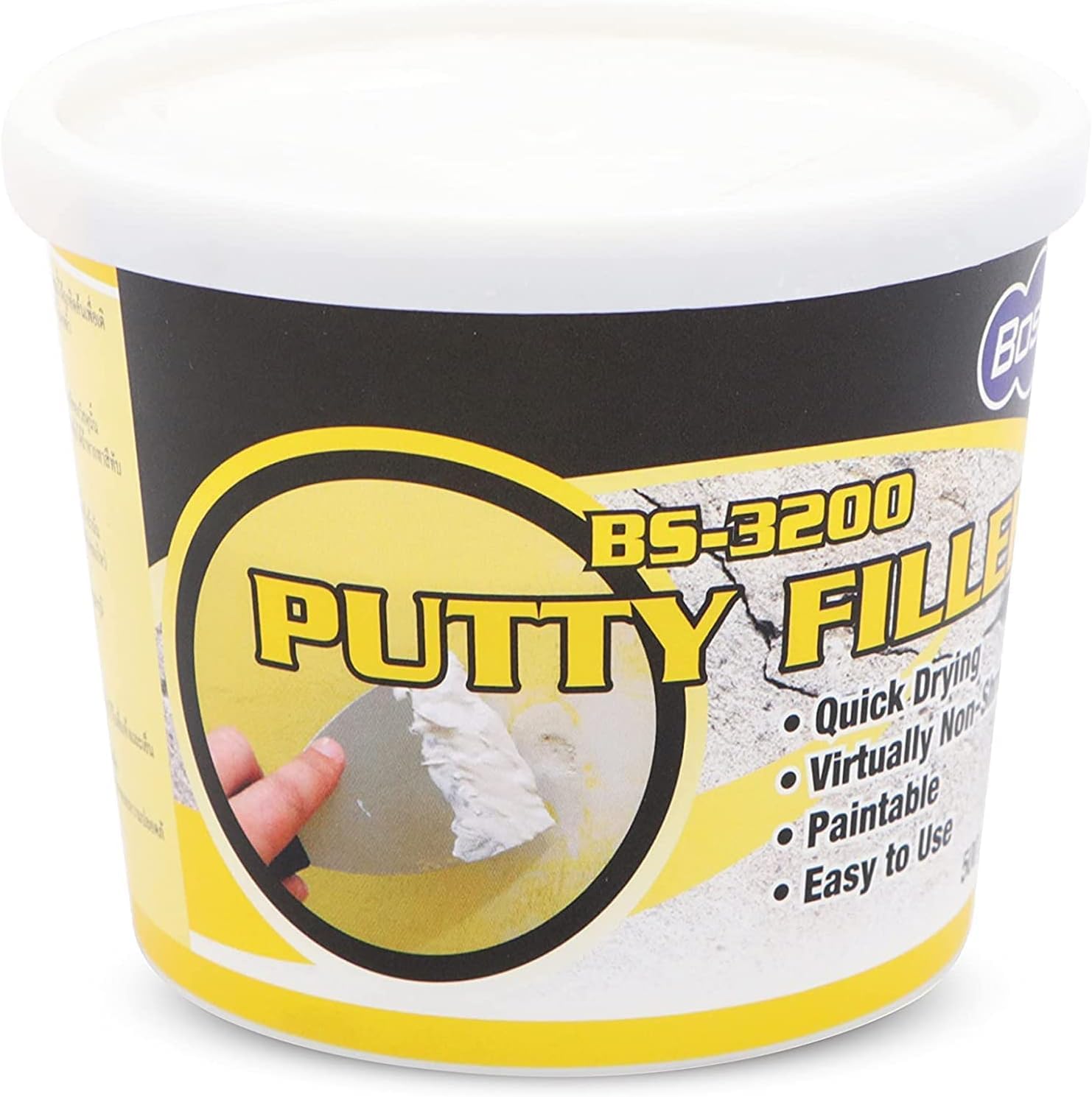 All Purpose Putty Filler - 2-Pack (500g Each) w/Scraper