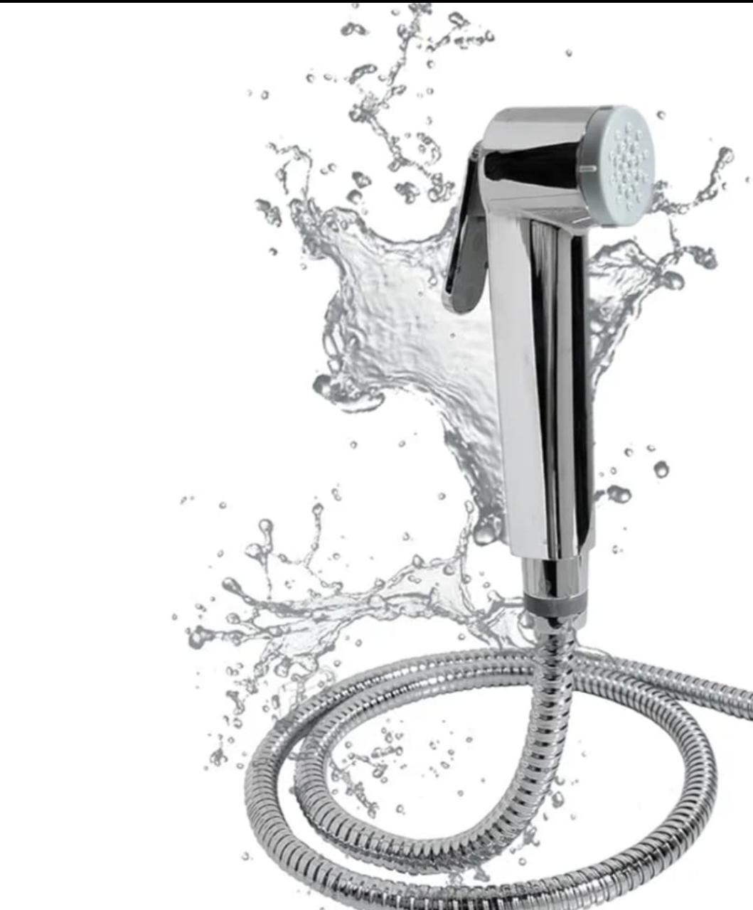 Shattaf Set — Chrome Bidet Sprayer for Toilet